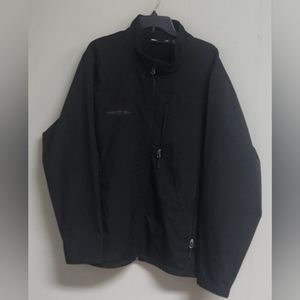 Free Tech Zip Up jacket Mens Black  Size XXL